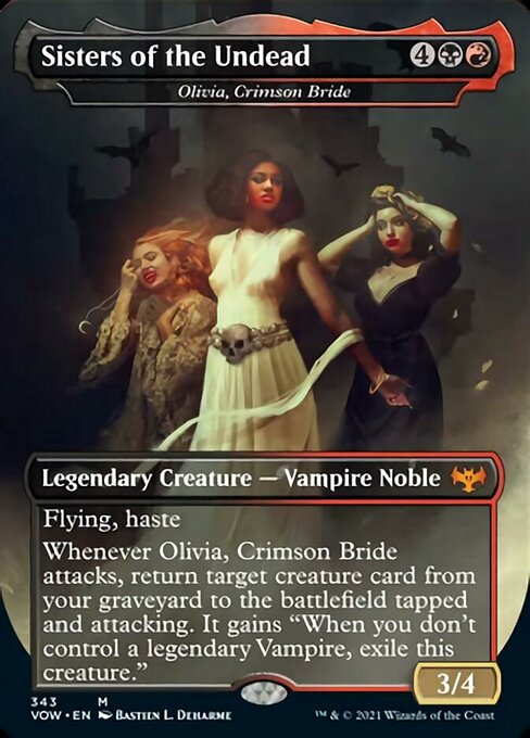 Olivia, Crimson Bride – Dracula Series – Foil
