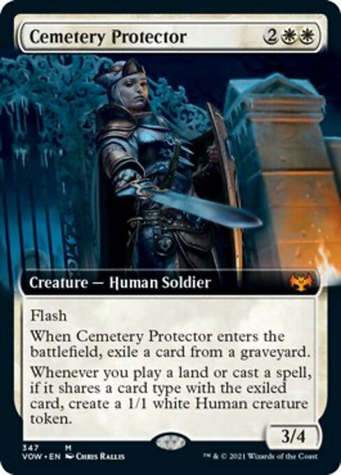 Cemetery Protector – Extended Art