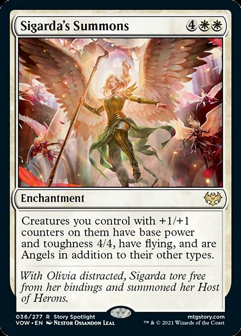 Sigarda’s Summons – Foil