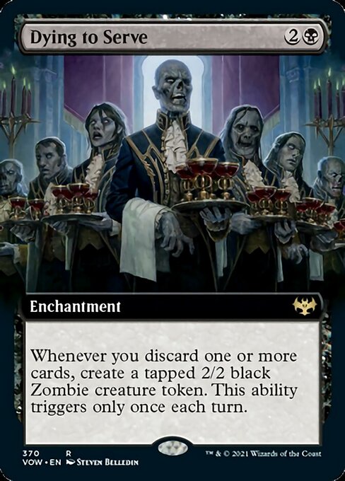 Dying to Serve – Extended Art – Foil
