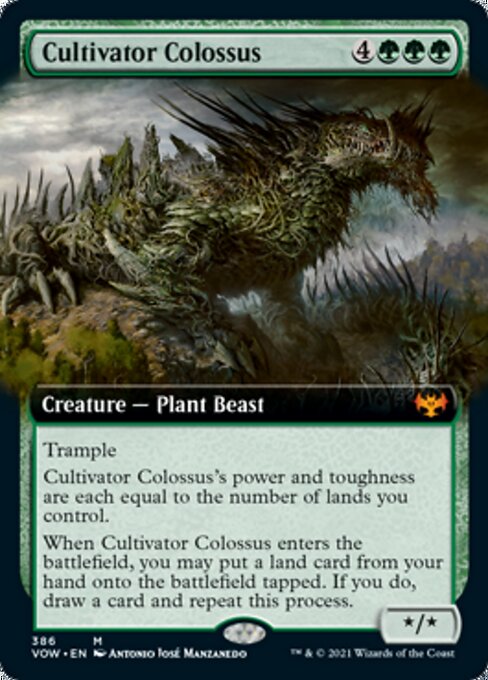 Cultivator Colossus – Extended Art