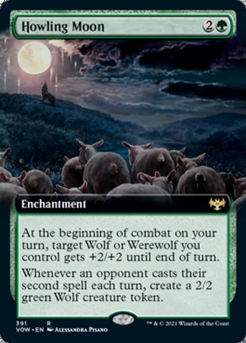 Howling Moon – Extended Art