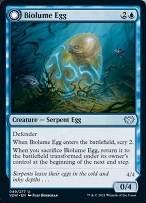 Biolume Egg // Biolume Serpent – Foil