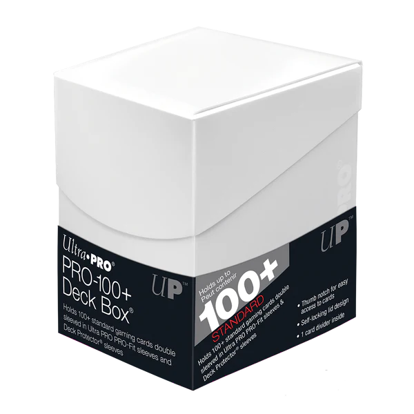 Ultra-Pro Eclipse Deck Box Pro-100+ – Arctic White