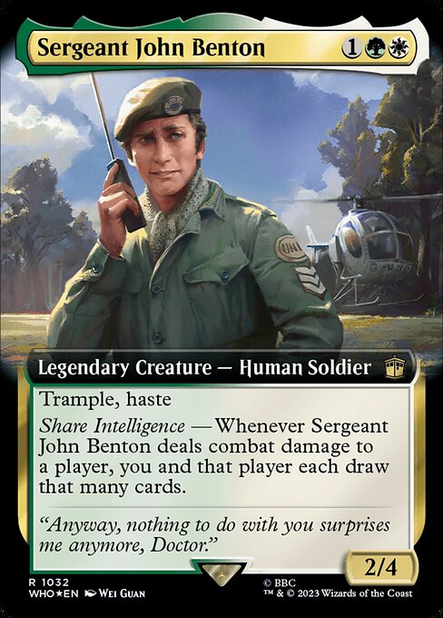 Sergeant John Benton – Surge Foil
