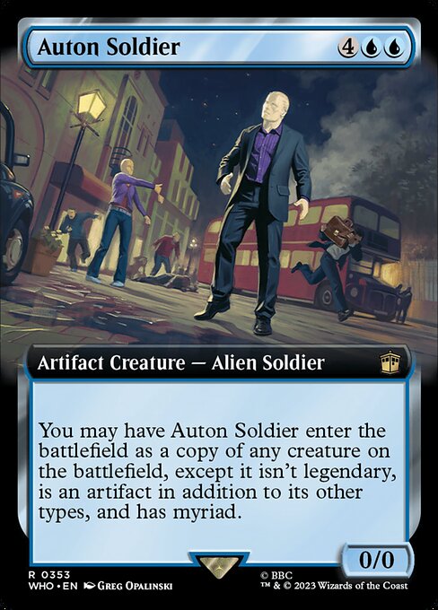 Auton Soldier – Extended Art