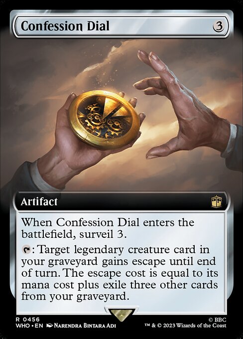 Confession Dial – Extended Art
