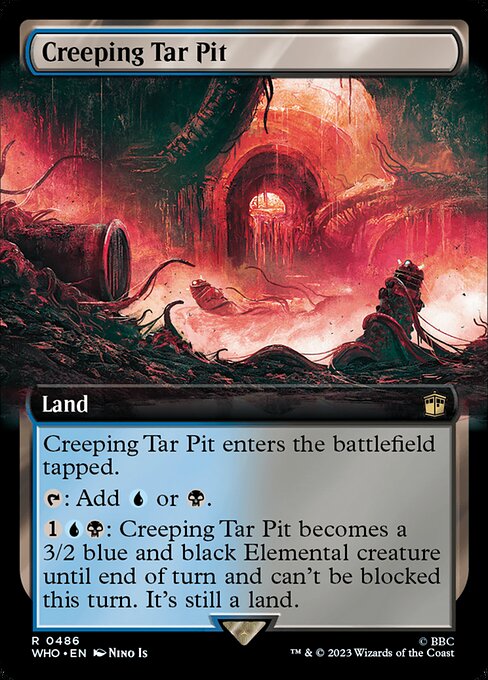 Creeping Tar Pit – Extended Art
