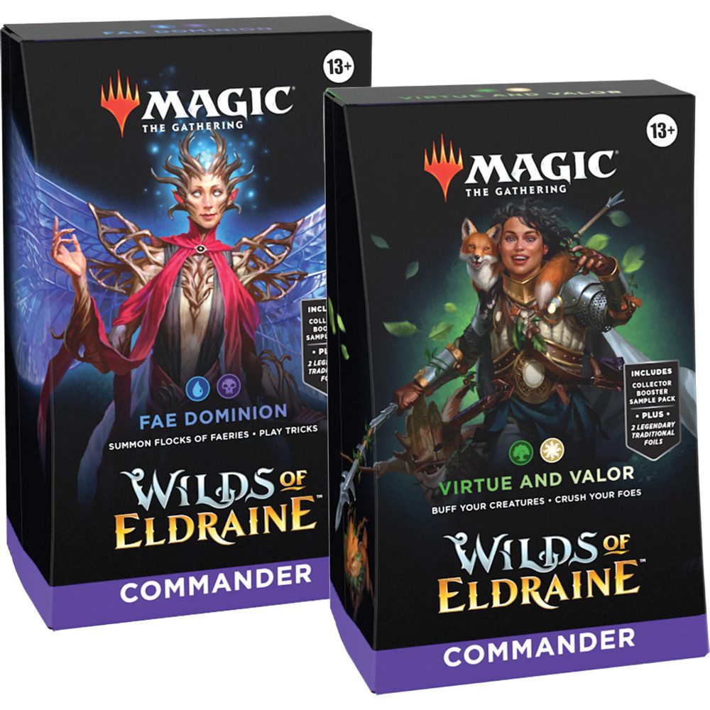 Wilds of Eldraine Commander Decks – Set of 2
