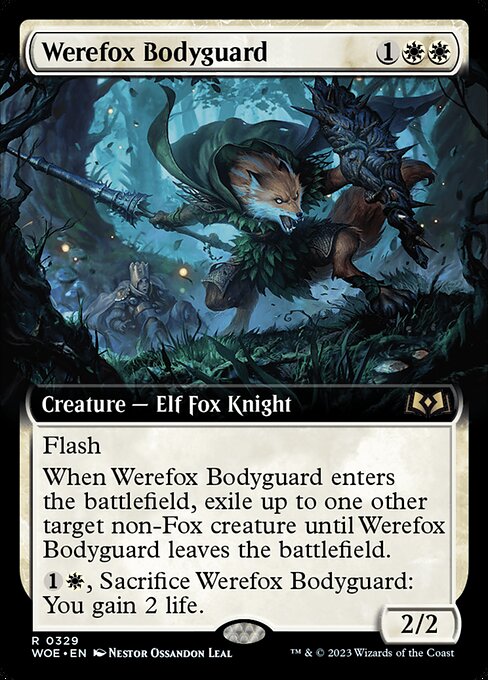 Werefox Bodyguard – Extended Art