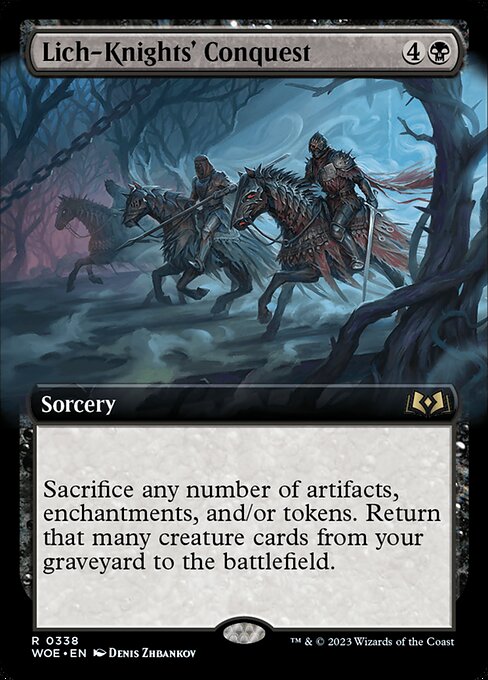 Lich-Knights’ Conquest – Extended Art