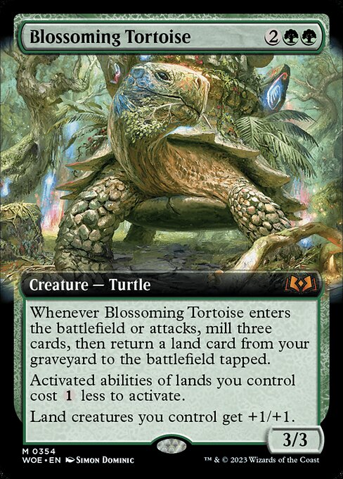 Blossoming Tortoise – Extended Art