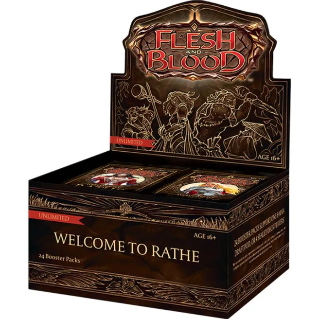 Flesh and Blood Welcome to Rathe Unlimited – Booster Box